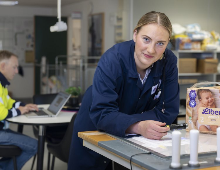 Wilma Hendberg, Essity, Falkenberg