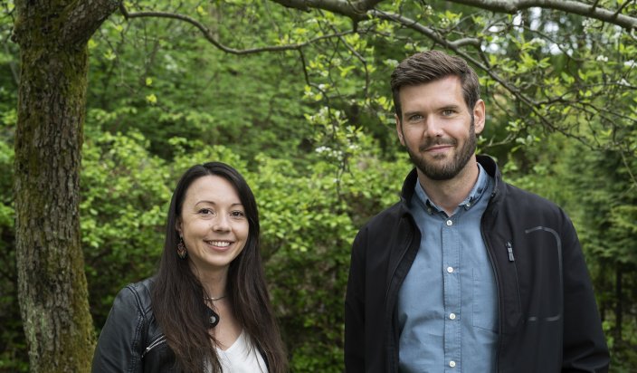 Anton Larsson och Maeva Badaire, Kollmorgen