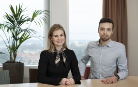 Lisa Sahlin och Albin Andersson, Rejlers